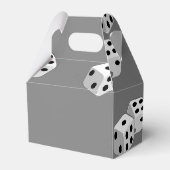 グレーパターン上の寸法 フェイバーボックス (裏面サイド)