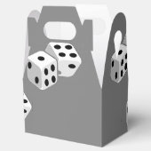 グレーパターン上の寸法 フェイバーボックス (オープン)