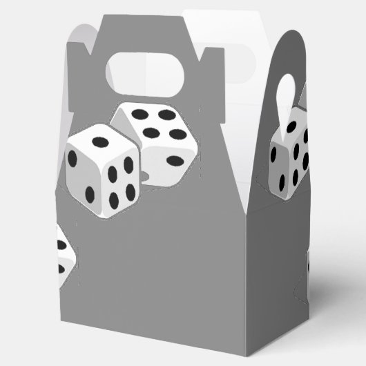 グレーパターン上の寸法 フェイバーボックス (オープン)