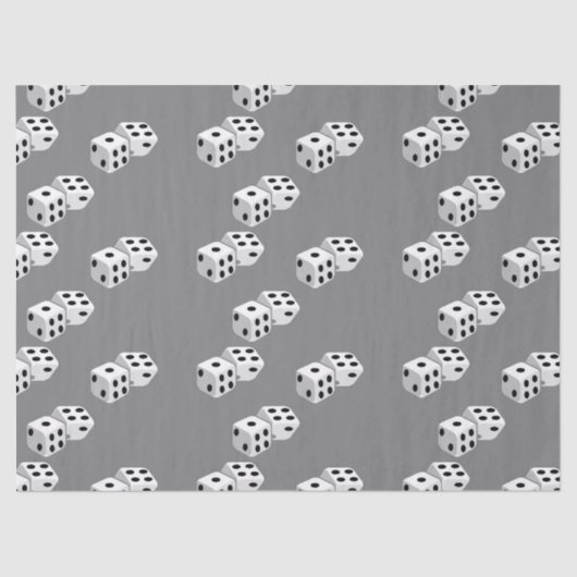 グレーパターン上の寸法 薄葉紙 (正面)