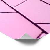 グレーパターン ポスター (角)