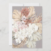 グレーパンパスグラスフローラアルティメットトロピカルジャングル セーブザデート (裏面)