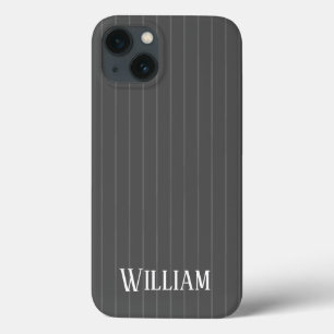 グレーパーソナライズされたピンプリペスケースメイトiPhoneケース iPhone 13ケース