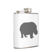 グレーヒッポシルエット フラスク (右)
