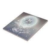 グレーヒューズフローラバタフライファンタジー タイル (側面)