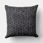 グレーヒョウ クッション (裏面)