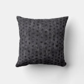 グレーヒョウ クッション (裏面)