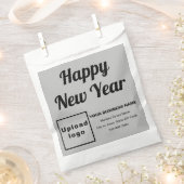 グレービジネスブランドニューイヤー紙バッグ フェイバーバッグ (クリップ留めされた状態)