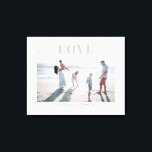 グレービッグラブメモリイベントフォトキャンバスプリント キャンバスプリント<br><div class="desc">Love文字のソフトな灰色のメッセージお気に入りのは、その下のカスタマイズ文字で写真をオーバーレイし、家族の特別な瞬間を記念して結婚、婚約、懇親会など。大きな高解像度の画像をアップロードして、独自の種類の1つのウォールアートを作成し保て、その特別な瞬間のメモリを生き生きとして。</div>