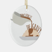 グレービーを忘れないで下さい セラミックオーナメント (右)