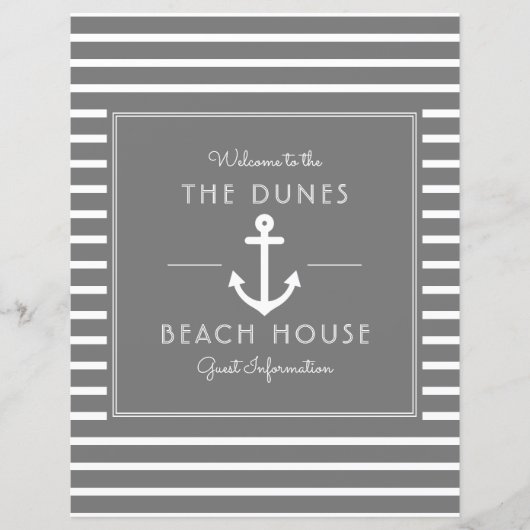 グレービーチハウスバケーションレンタルフロントページ (正面)