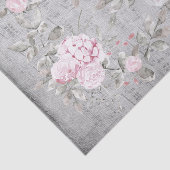 グレーピンクのフローラミュージックシート 薄葉紙 (詳細)