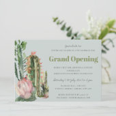 グレーピンクのフローラ砂漠のカッティ動物相グランドオープニング 招待状 (スタンド正面)