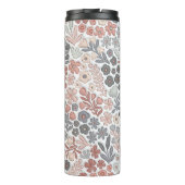 グレーピンクボホフラワーズ3Dエフェクトママ タンブラー (裏面)