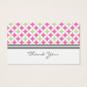 グレーピンクライム結婚式の引き出物ラベル (裏面)