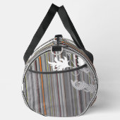 グレーピンスリーウィズフローラ詳細プリントカットソーバッグ ダッフルバッグ (右)