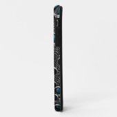 グレーピーコックの羽根 Case-Mate iPhoneケース (裏面/左)