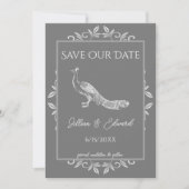 グレーピーコックフローリッシュ 案内状 (正面)