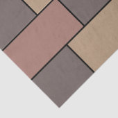 グレーピーチピンクのレンガの壁 薄葉紙 (詳細)