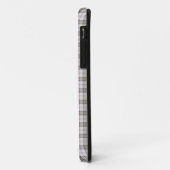 グレーファッションタータンチェック Case-Mate iPhoneケース (裏面/左)
