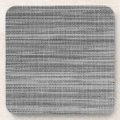 グレーファブリック布 コースター (正面)