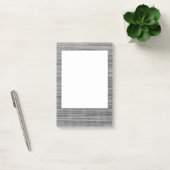 グレーファブリックFramed Post-it®ノート ポストイット (オフィス)