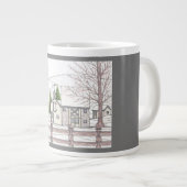 グレーファームジャンボマグカップ ジャンボコーヒーマグカップ (正面右)