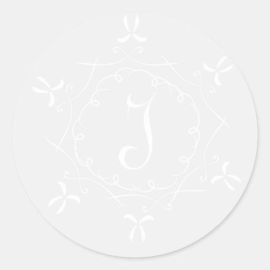 グレーフィリグラーサンキュー結婚式の引き出物シール ラウンドシール (正面)