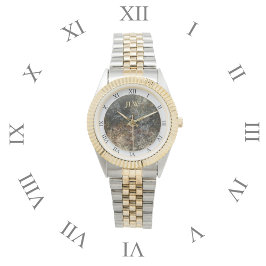 グレーフェイクのネフライト玉 腕時計