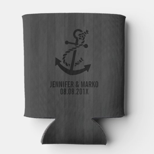 グレーフェイクウッドストライプいかり 缶クーラー (裏面)