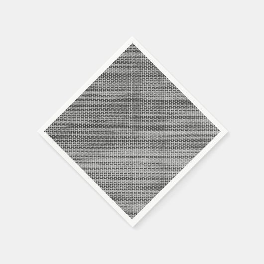 グレーフェイクファブリックナプキン スタンダードカクテルナプキン (角)