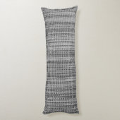 グレーフェイクファブリック抱き枕 ボディピロー (裏面 (縦))