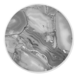 グレーフェイク大理石セラミックプル セラミックノブ