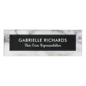 グレーフェイク大理石 名札 (正面)