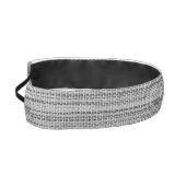 グレーフェイク布地競技用ヘモダンッドバンド アスレチックヘッドバンド (左)