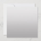 グレーフォキシアーゴールデンバ結婚ブルズ婚約グラデーション 招待状 (裏面)