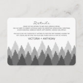 グレーフォレストレンジウッドランド結婚ズ詳細 エンクロージャーカード (正面)