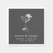 グレーフォーエバー結婚ズ・カクテル スタンダードカクテルナプキン (正面)