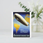 グレーフツェッペリンヴィンテージドイツ旅行 ポストカード (スタンド正面)