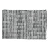 グレーフフェイクァブリックデザインピローケース 枕カバー (裏面)