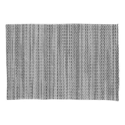 グレーフフェイクァブリックデザインピローケース 枕カバー (正面)