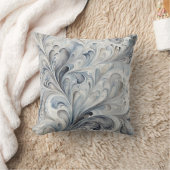 グレーフラクタル クッション (ブランケット)