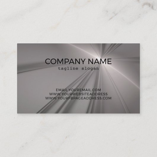 グレーフラクタル 名刺 (裏面)