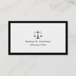 グレーフレーム弁護士ジャスティススケールプロフェッショナル 名刺