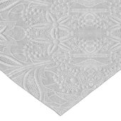 グレーフローラエンボスルック ロングテーブルランナー (コーナー)