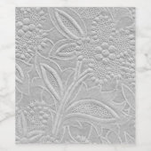 グレーフローラエンボスルック ワインラベル (シングルラベル)