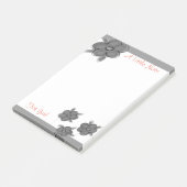 グレーフローラデザイン ポストイット (アングル)