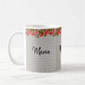 グレーフローラマグ コーヒーマグカップ (左)