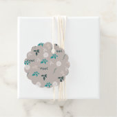 グレーフローラメッセージカード フェイバータグ (インサイチュ)