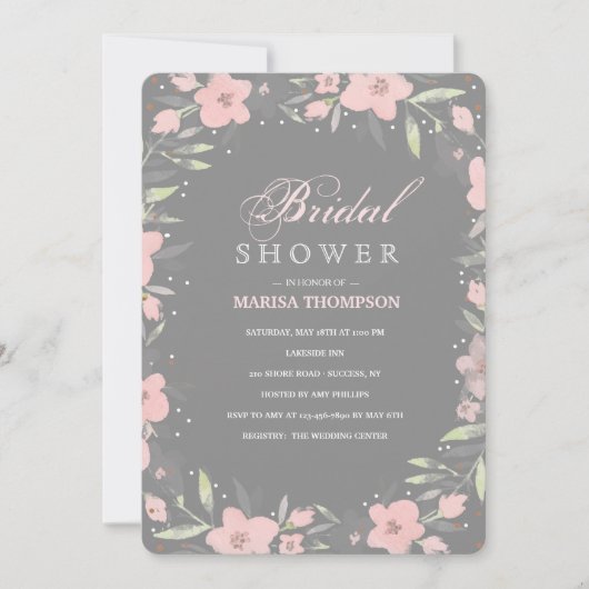 グレーフローラ招待状 招待状 (正面)